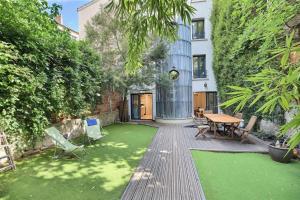 Maisons de vacances House with garden RER & Metro line 1 to 5 min : photos des chambres