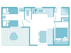 Campings Camping Le Sequoia : Mobile Home