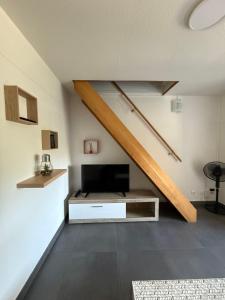 Appartement avec Loggia paisible, à 500m de la plage - vue dégagée & parking privé