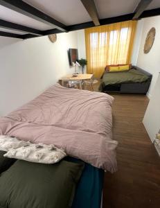 Appartements PARIS-MONTROUGE Magnifique Studio Appartement de 35m2 - tres cosy pour 1 a 6 personnes refait a neuf - ENTIRE APARTMENT LUXIRIOUS AND WARM - Montrouge Paris 14eme - Proche Aeroport Orly & Parc Expositions Porte de Versailles FREE WIFI GRATUIT : photos des chambres