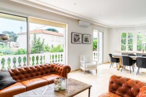 Villas Large villa near beach, sea view, islands & bay of Cannes, 7 bedrooms : photos des chambres