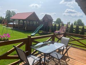 Domki caloroczne z antresola Przytulisko na Mazurach