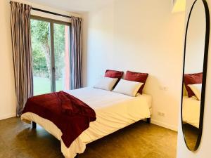 Maisons de vacances VillaM with heated pool, panoramic view, sea : Maison 3 Chambres