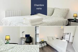 Appartements Hypercentre - 3 chambres - proche chateau et commerces : photos des chambres