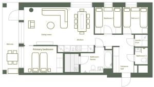 LEVI Tunturinlaita A4, Ski-in Ski-out 3xBedroom