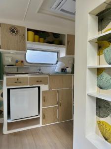 Castlemaine Gardens Vintage 60s Caravan