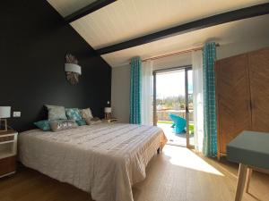 Maisons de vacances Villa les Dunes les pieds dans le sable SPA 5ch : photos des chambres