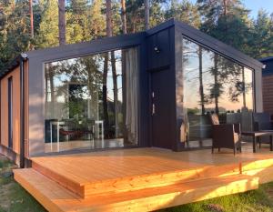 Makosieje Modern House - bon turystyczny,15 m od jeziora,ogrzewanie,wifi