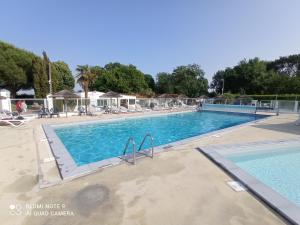 Mobilhome 4-6 personnes confort-piscine-mer meschers sur gironde