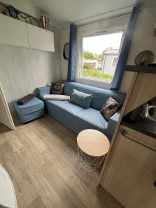 Mobil home confort XL,camping la pommeraie, piscine et océan, concarneau et pont aven