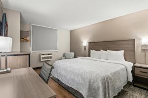 Standard King Room Smoke Free room in Super 8 by Wyndham Belleville