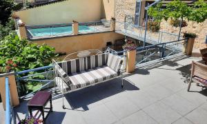 Maisons de vacances Maison de village avec piscine : photos des chambres