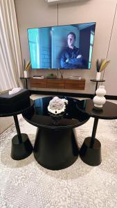 استديو هادئ باطلالة وسرير ماستر