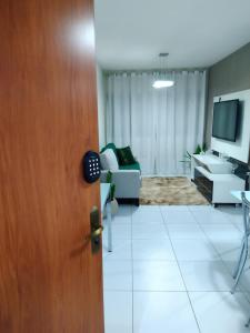 Refúgio do Aconchego Apto no primeiro andar P 4 pessoas