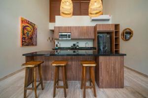 Luxury 2 Bedroom Condo - Infinity Pool at AWA Residences in Playacar, AWA 107