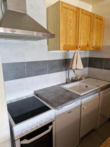 Appartement au pied des pistes avec vue sur la montagne