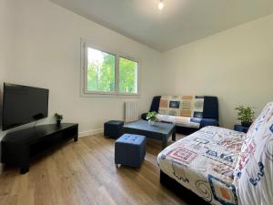 Appartements Appartement T5 avec espace vert : photos des chambres