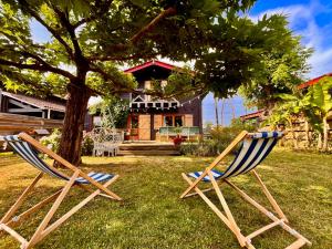 Maison en bois en 2ème ligne