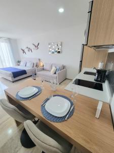 Paraíso en las alturas, atardecer, piscina privada