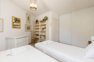 PALMIER Calme, 2 chambres, 2 salle de bains, 2 wc, clim, Parking