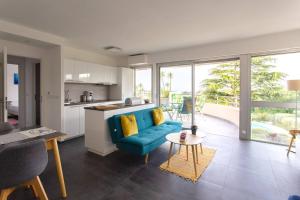 Appartements LES ANGES -F2 Appartement, terrasse vue mer, piscine, wifi : photos des chambres