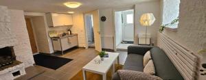 Comfortable guest rooms with fully equipped kitchen and cosy living room.
