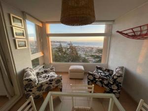 Departamento en Cachagua con vista al mar y piscin