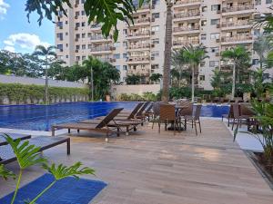 Aluguel Mensal Resort Piscina Sauna Academia Barra - Super mobiliado Barra Olímpica RJ