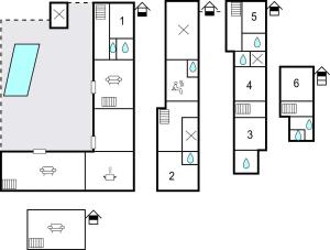 Maisons de vacances Lovely Home In Sainte Alvere With Sauna : photos des chambres