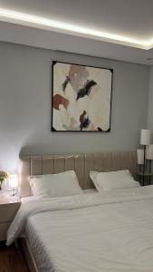 أستديو هادئ وأنيق بسرير ماستر