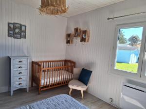 Maisons de vacances Holiday Home in Quiberville with Sea Views, cleaning included : photos des chambres
