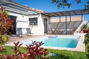 Villas Elegant Villa in Sainte Valiere, cleaning included : photos des chambres
