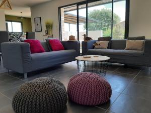 Villas Elegant Villa in Sainte Valiere, cleaning included : photos des chambres