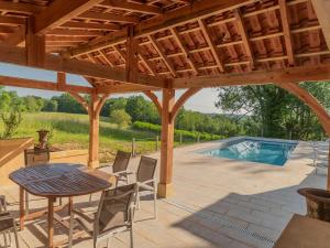 Maisons de vacances Pool Escape in Saint-Laurent, cleaning included : photos des chambres
