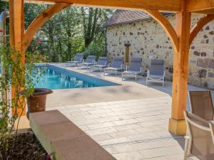 Maisons de vacances Pool Escape in Saint-Laurent, cleaning included : photos des chambres