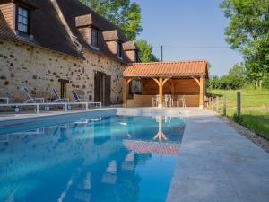 Maisons de vacances Pool Escape in Saint-Laurent, cleaning included : Maison de Vacances 3 Chambres 