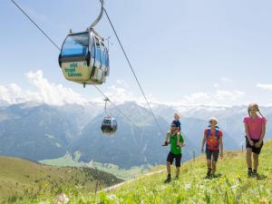 apartment Johann in Wald im Pinzgau with balcony, cleaning included
