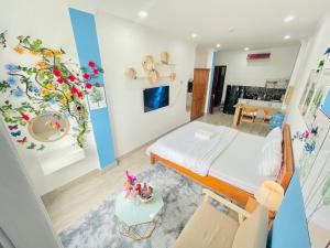 I RiverSide A402 I Spacious Studio W Kitchen & Park View