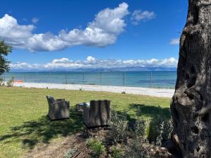Beachfront Villa with Garden - Valentine Corfu
