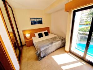 Vilamoura T1 Flat with Private Balconies with Pool view near The Marina & Beaches