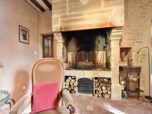Maisons de vacances Luxurious Mansion in Castle Grounds in Lantheuil : photos des chambres
