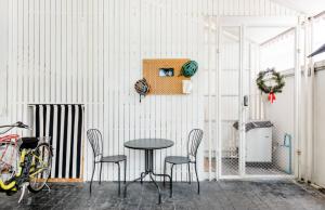 Homemade Ice cream house in local village