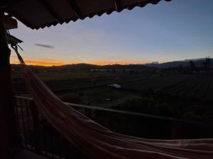 Cabaña rustica en Paipa con chimenea