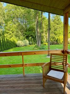 Leśne zacisze nad Narwią