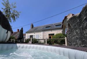 Maisons de vacances Gite - 7 Pers avec Jacuzzi - L'Arche : photos des chambres
