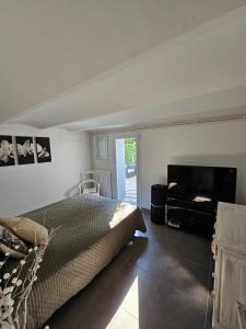 Villas Superbe maison avec piscine en centre ville : photos des chambres