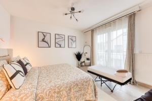 Appartements Studio Chic avec Cinema Prive A 15 min de Disneyland et 20 min de Paris : photos des chambres