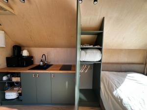 Lodges Tiny House Mon Cabanon grand jardin terrasse climatisation : photos des chambres