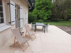 Maisons de vacances Maison de Campagne a 2 min du zoo de Beauval : photos des chambres