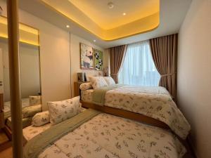 Muji Style 2BR 3 Beds Apartment at Podomoro Medan - Direct Mall
